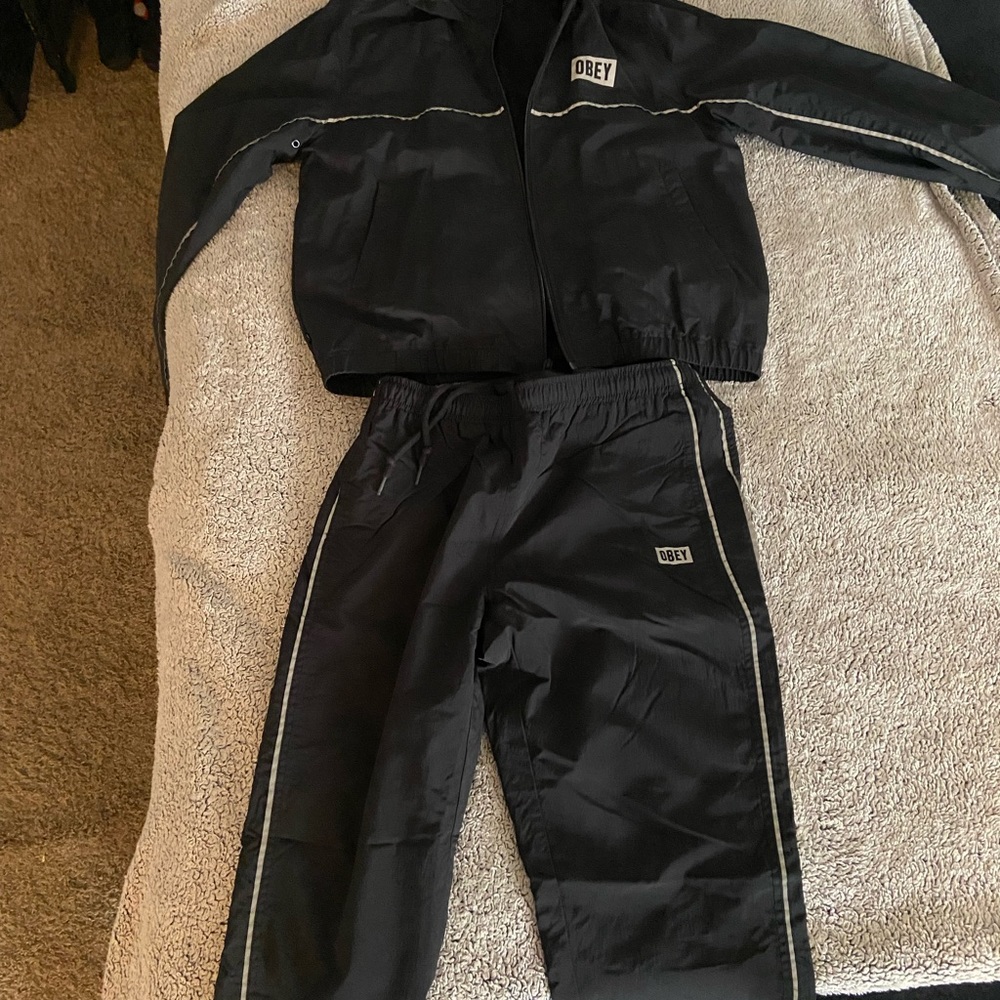 Obey matching track suit. *Never worn